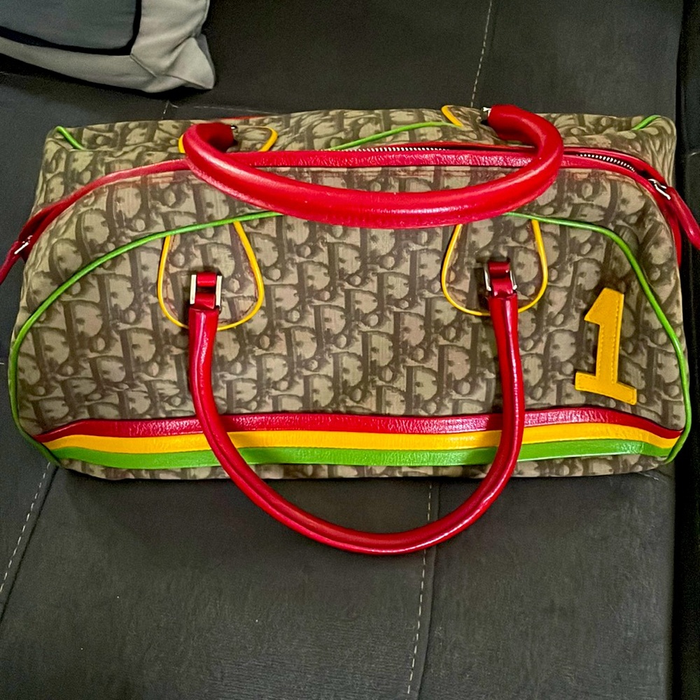 Christian Dior Jamaican bag
